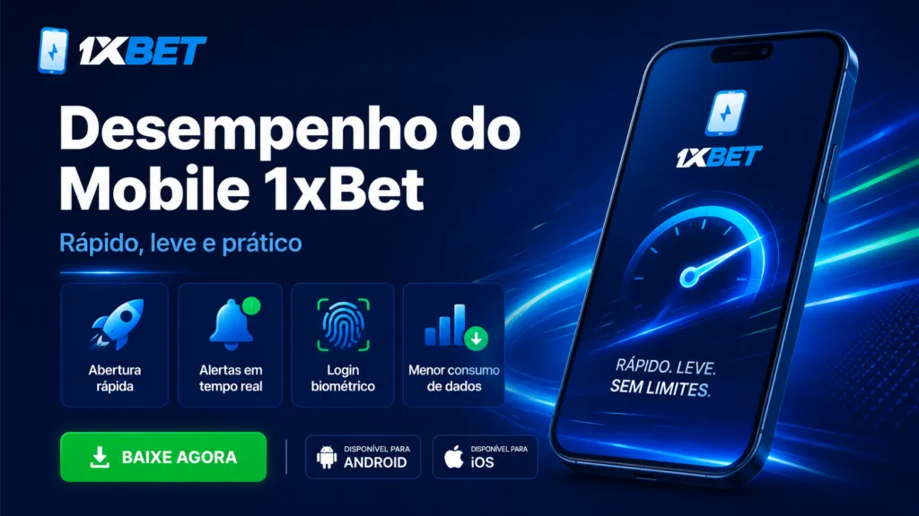 Desempenho do Mobile 1xBet